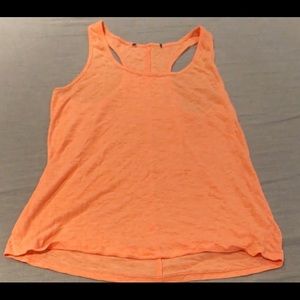 Orange tank top
